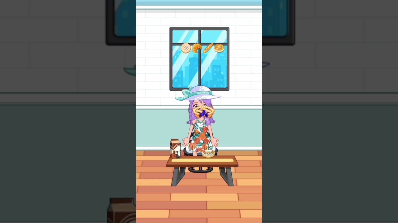 girls with  challenge 24 jam break l my town world #mytownworld