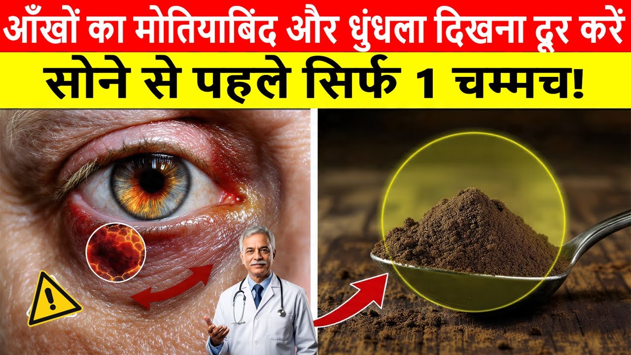 सोने से पहले 1 चीज़ और आंखों का कायाकल्प | Eat This Before Bed for Perfect Vision