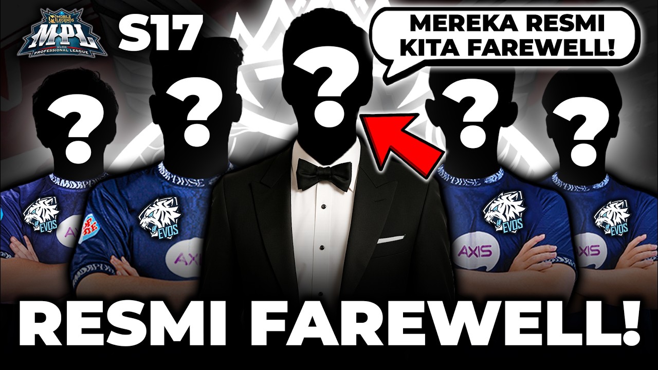 TIM EVOS RESMI FAREWELL SEMUA ROSTER INI!!!😱🔥| MPL ID, MPL Indonesia, EVOS, EVOS TV, EVOS VAN, MPL