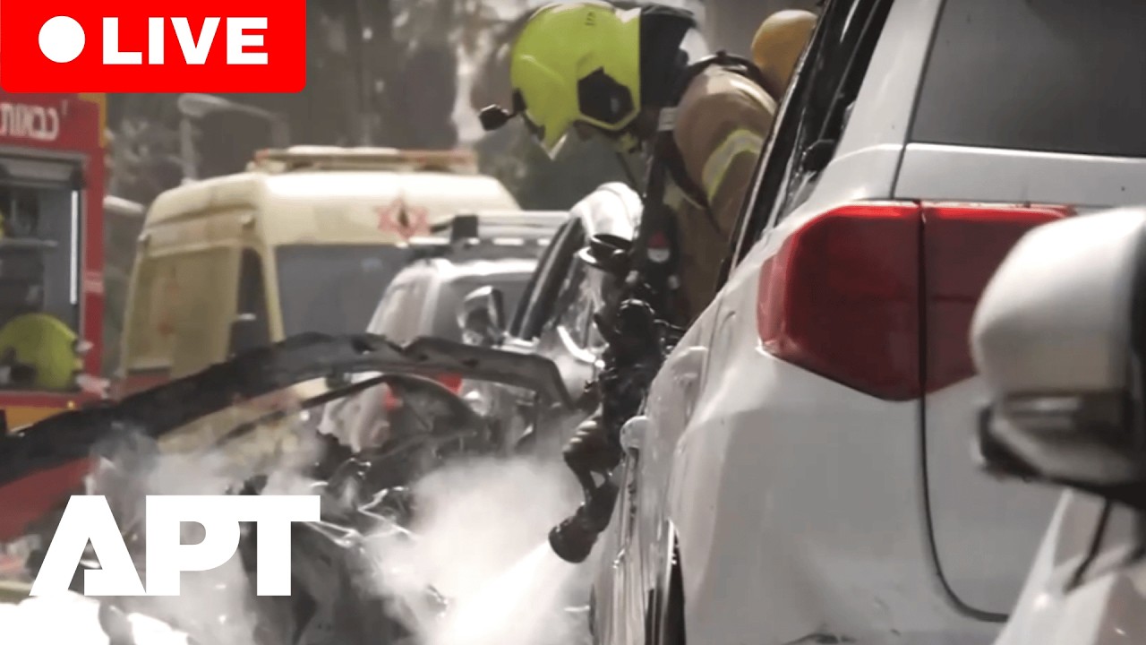 LIVE: Aftermath of Iranian Missile Attack in Ramat Gan, Israel Amid Rising Tensions | APT