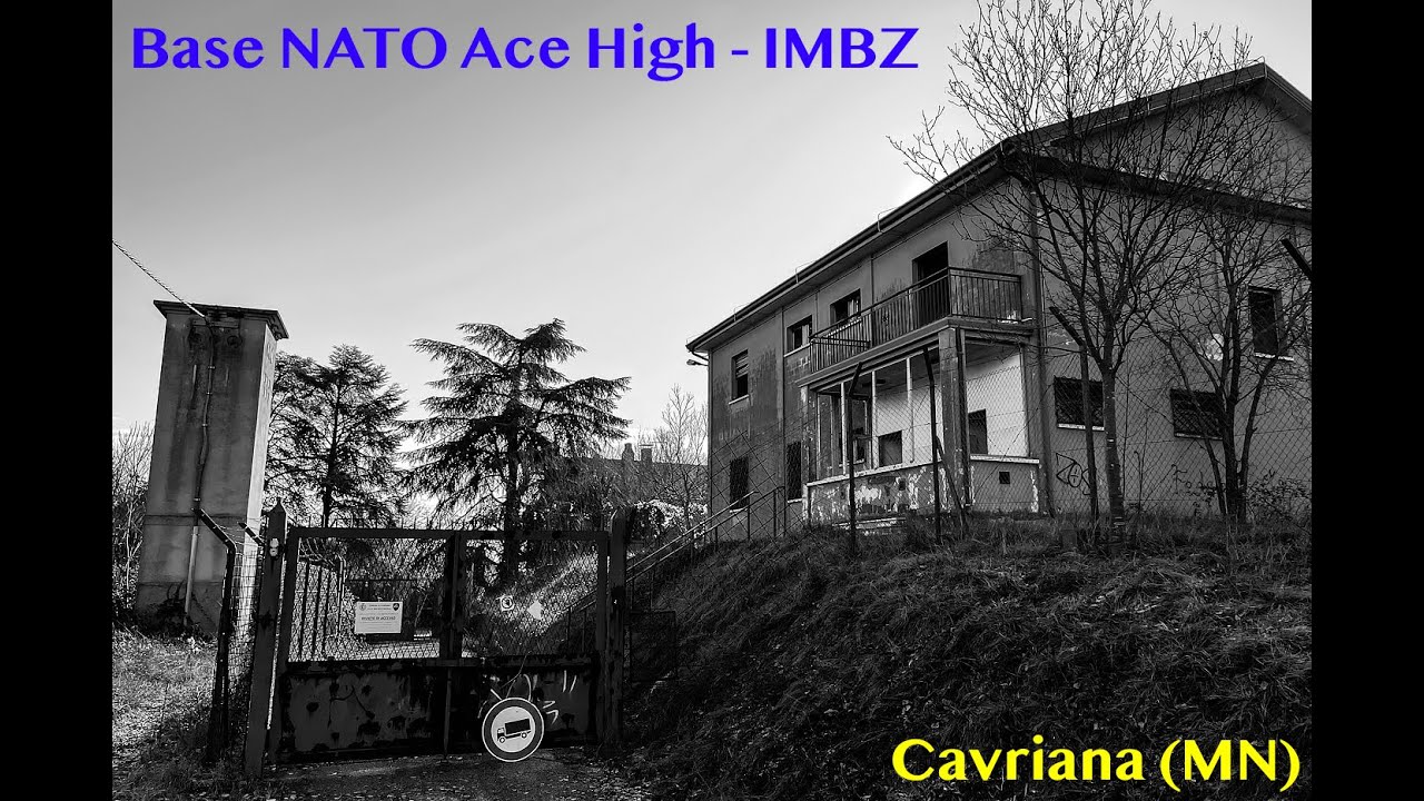 Esplorazione con drone: base NATO Troposcatter Cavriana - IMBZ - Ace High caserma abbandonata