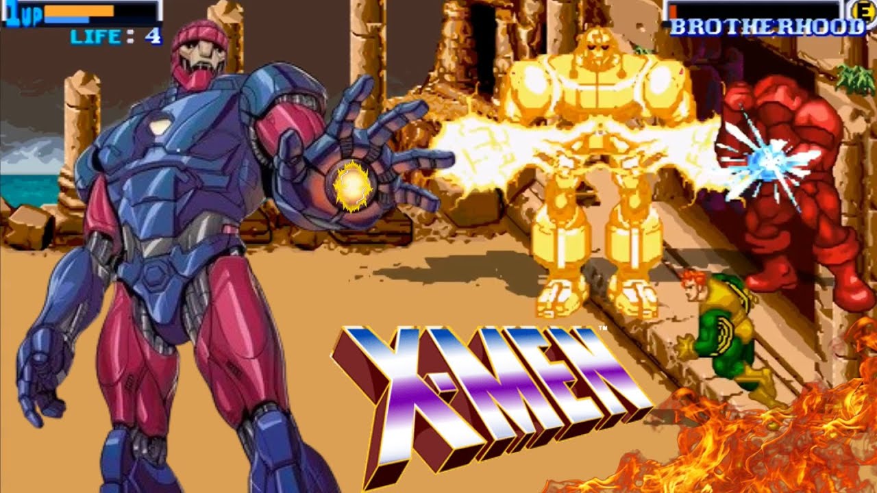✅X-Men Arcade Remake v.1- Sentinel [OpenBOR] (by zvitor)