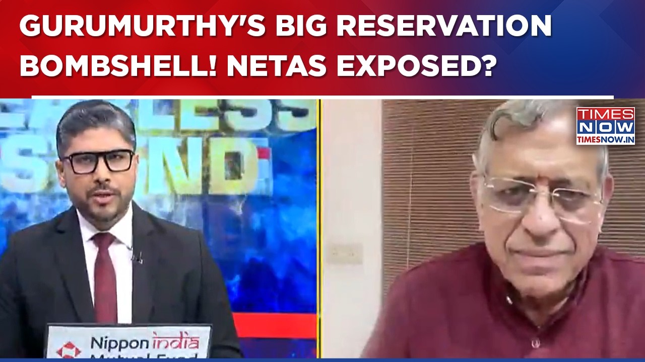 S. Gurumurthy Exclusive: Drops Explosive Take On Reservation, Merit And Vote-Bank Politics