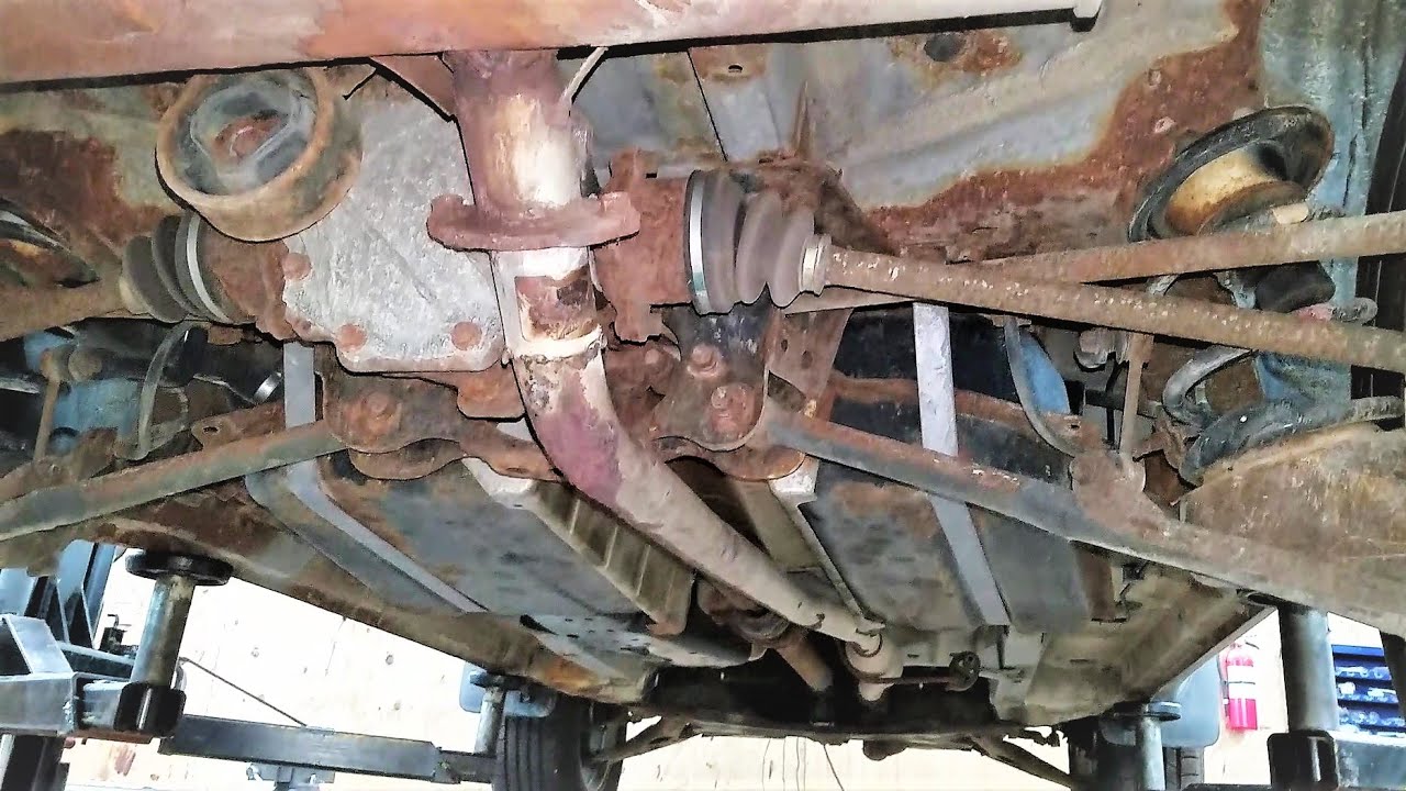2001-2003 Toyota Rav4 stainless exhaust replacement