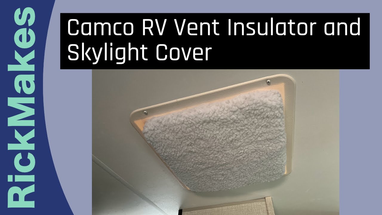 Camco RV Vent Insulator and Skylight Cover