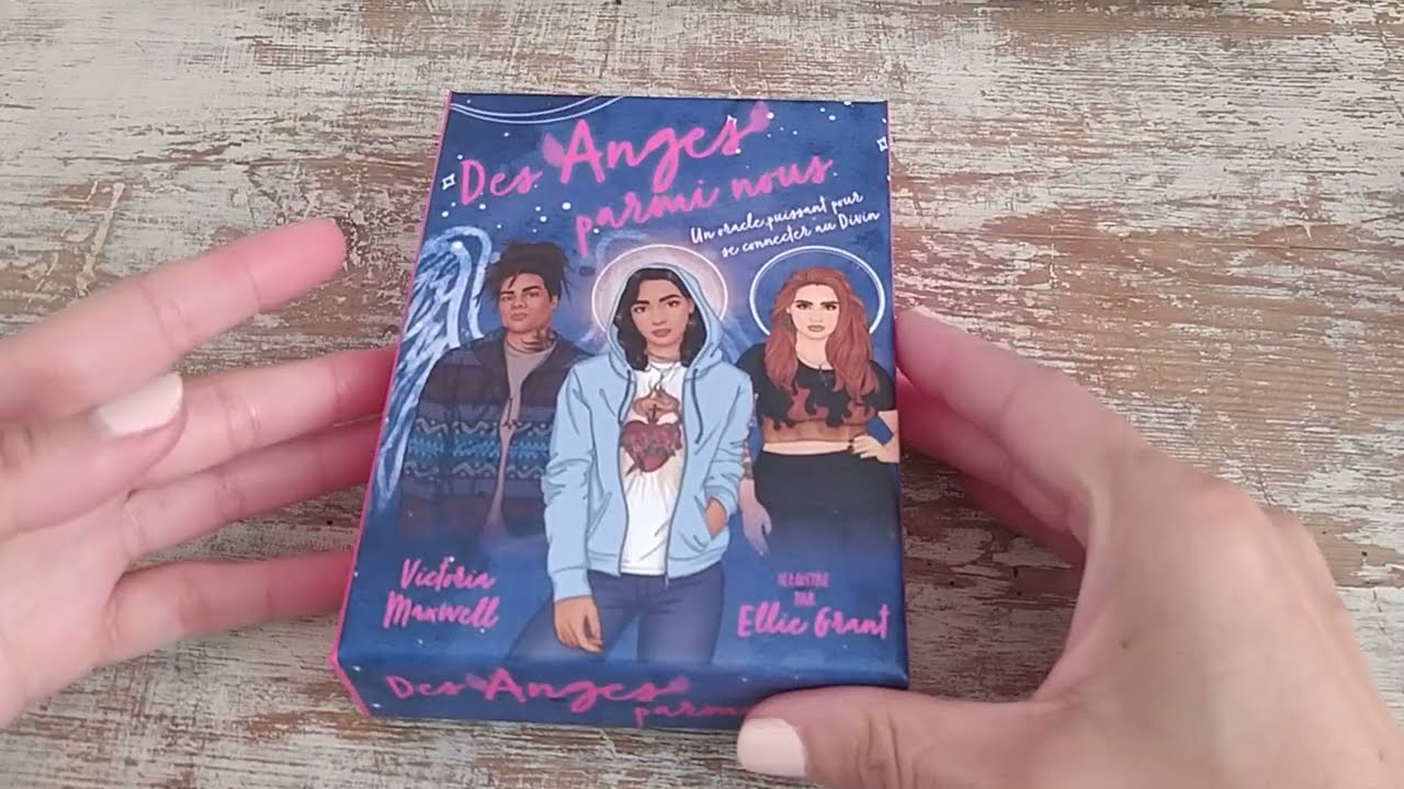 Oracle Des Anges parmi nous de Victoria Maxwell illustr&eacute; par Ellie Grant