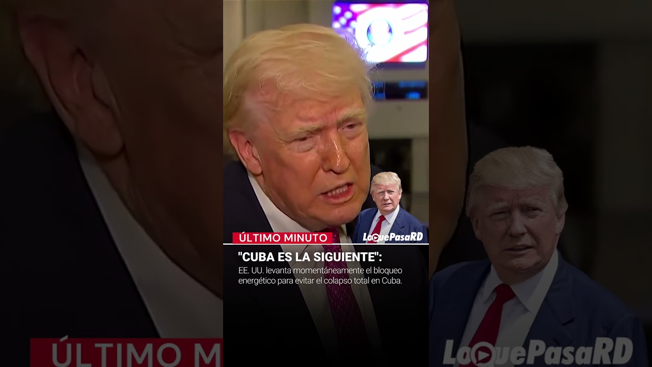 Trump autoriza cargamento de crudo pero advierte que el r&eacute;gimen castrista &laquo;est&aacute; acabado&raquo;.