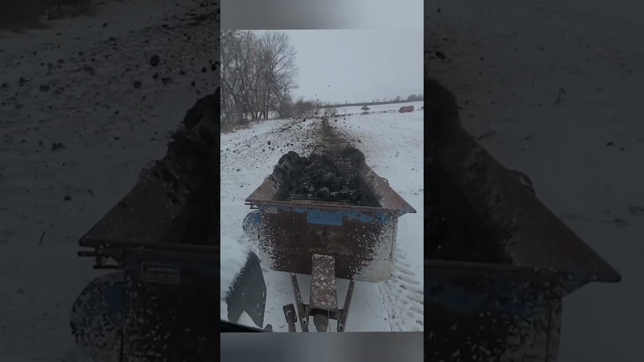 Spreading Manure before the Big Freeze 