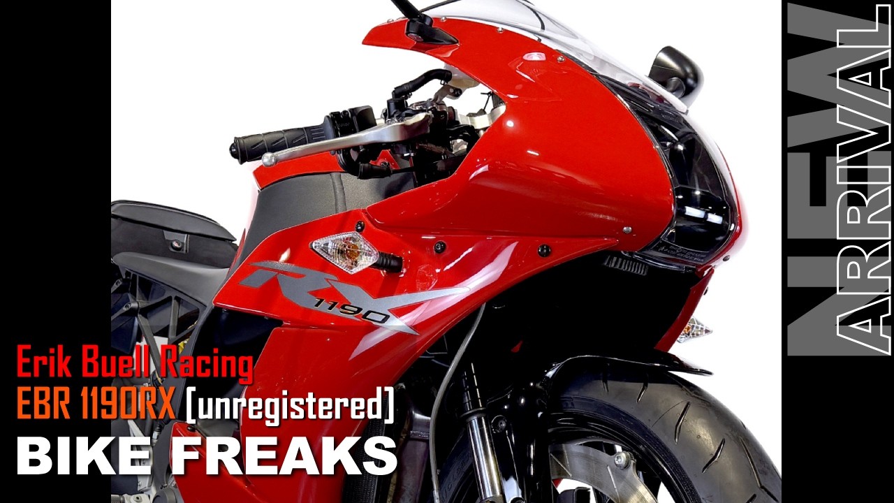 Now on Sale!! EBR 1190RX [2015]／unregistered／Erik Buell Racing／Webikeウェビックバイク選び掲載中（概要欄にリンク有）