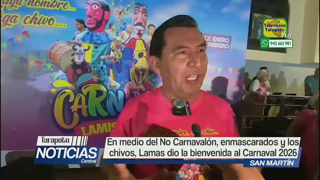 Tarapoto Noticias Edición Central / Lunes 19 de Enero del 2026