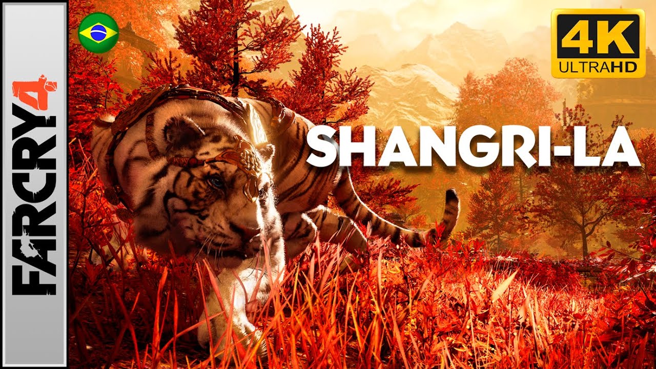 Far Cry 4 - SHANGRI-LA (História Completa) (PT-BR) Gameplay 4K 60FPS