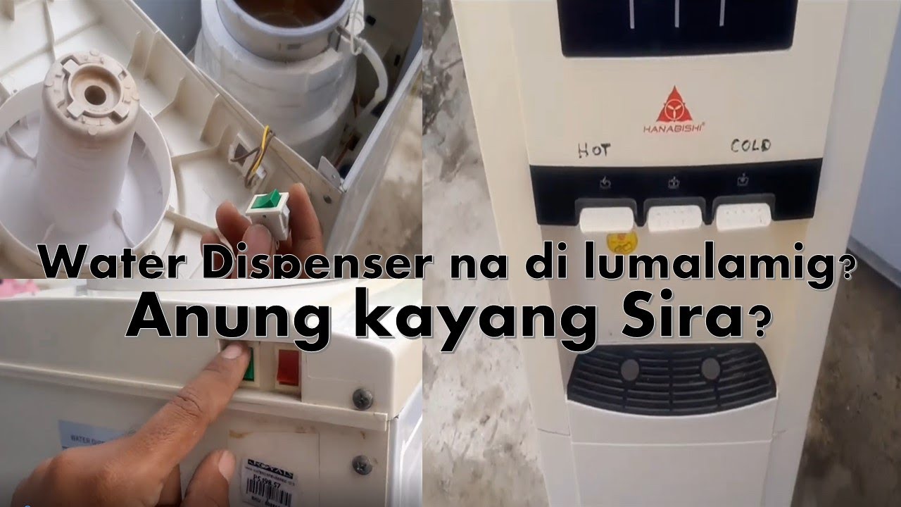 Water dispencer na hindi lumalamig anu sira?