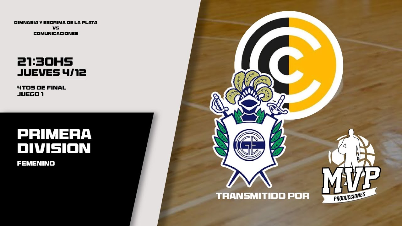 Gimnasia Y Esgrima de La Plata vs Comunicaciones  / 4Tos de Final