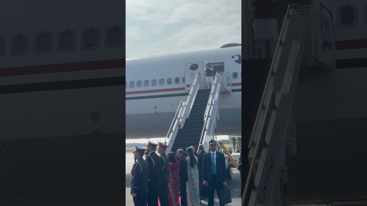 Prime Minister Narendra Modi arrives in Philadelphia on 3 days visit to USA
