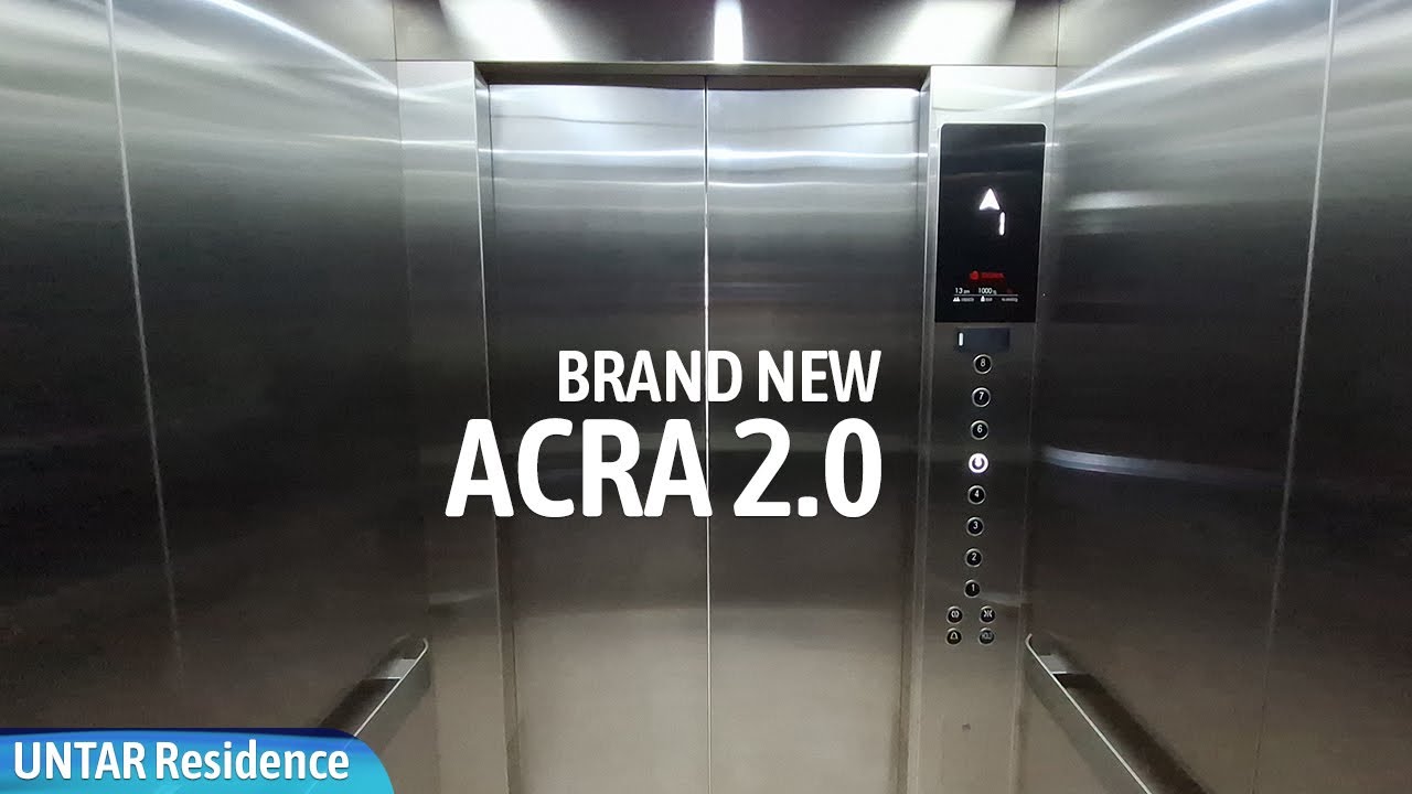 Brand New Sigma ACRA 2.0 Elevators - UNTAR Residence, Jakarta