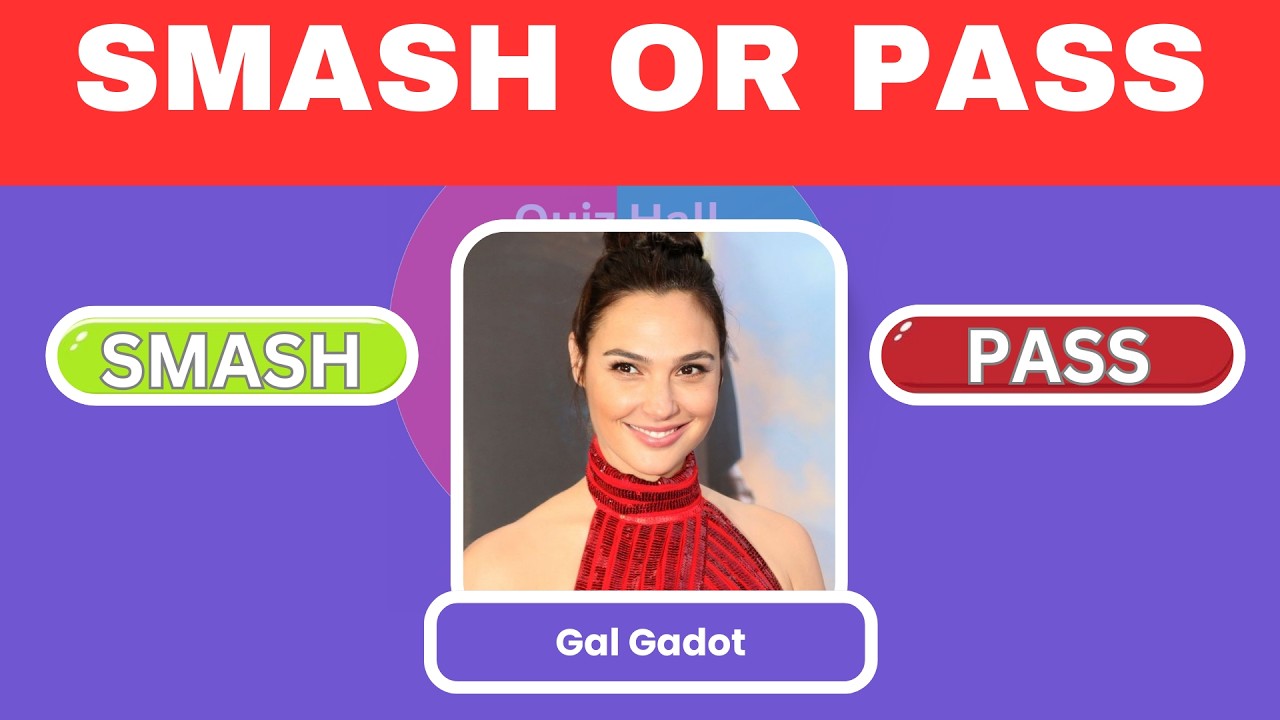 SMASH or PASS 100 OPTIONS || Female Celebrities Edition 2024