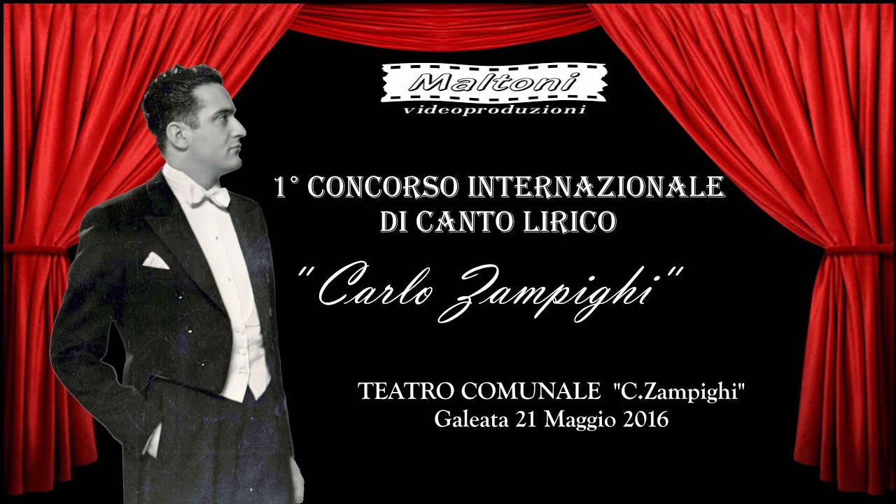 1 Concorso Internazionale di Canto Lirico