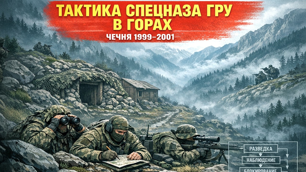 КАК СПЕЦНАЗ ГРУ НАХОДИЛ СКЛАДЫ ОРУЖИЯ И БАЗЫ БОЕВИКОВ В ЧЕЧНЕ