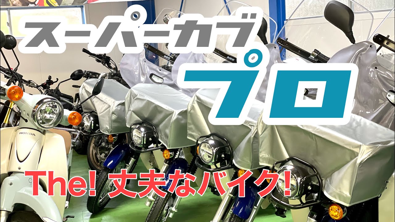 安心のホンダ車❗️プロと言ったら買うでしょ❗️そんなあなたの為のスーパーカブ50/110プロ❗️あなたの街のバイク屋さん❗️バイクショップレッドウィングマン‼️