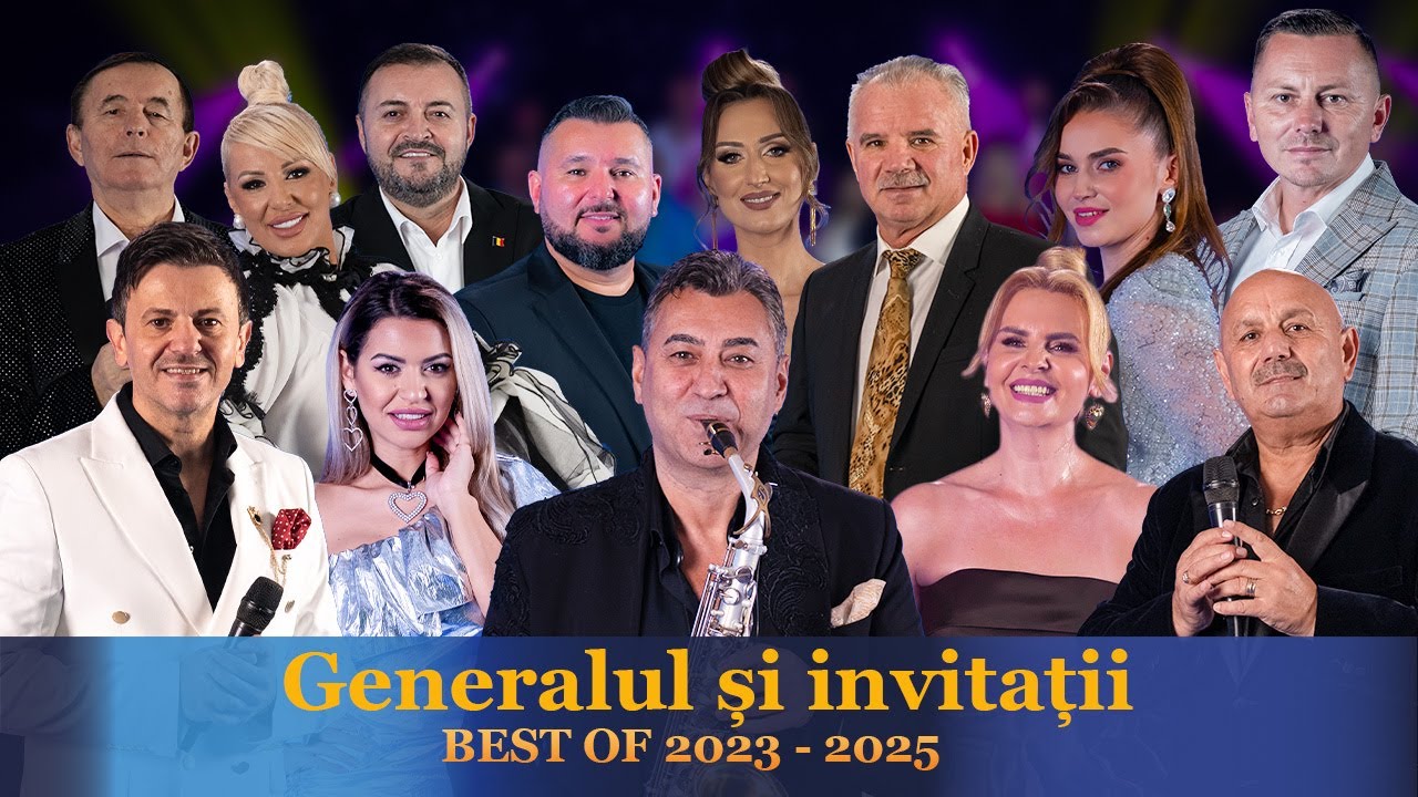 GENERALUL și invitații – BEST OF 2023–2025 🎷 | Colaj muzica de petrecere din Banat