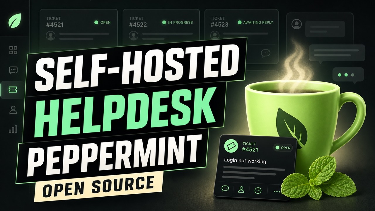 Самостоятельная система обработки заявок с помощью Peppermint: настройка службы поддержки с откры...