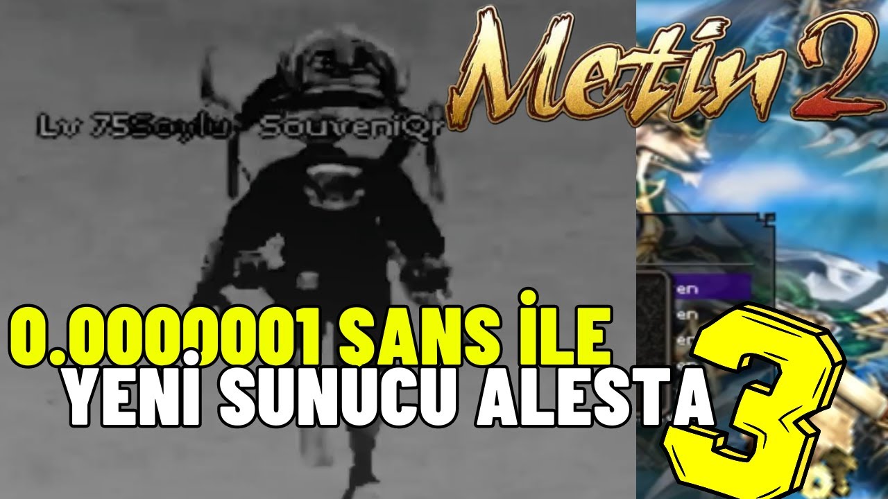 ÖYLE BİR ÇAR DÜŞÜNÜN Kİ... ELİ KOLU TUTMUYOR! Metin2 TR Alesta #3
