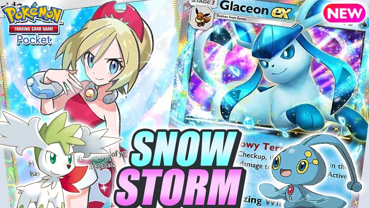 INCREDIBLE ! This is the BEST GLACEON Deck ! - Pokemon TCG Pocket