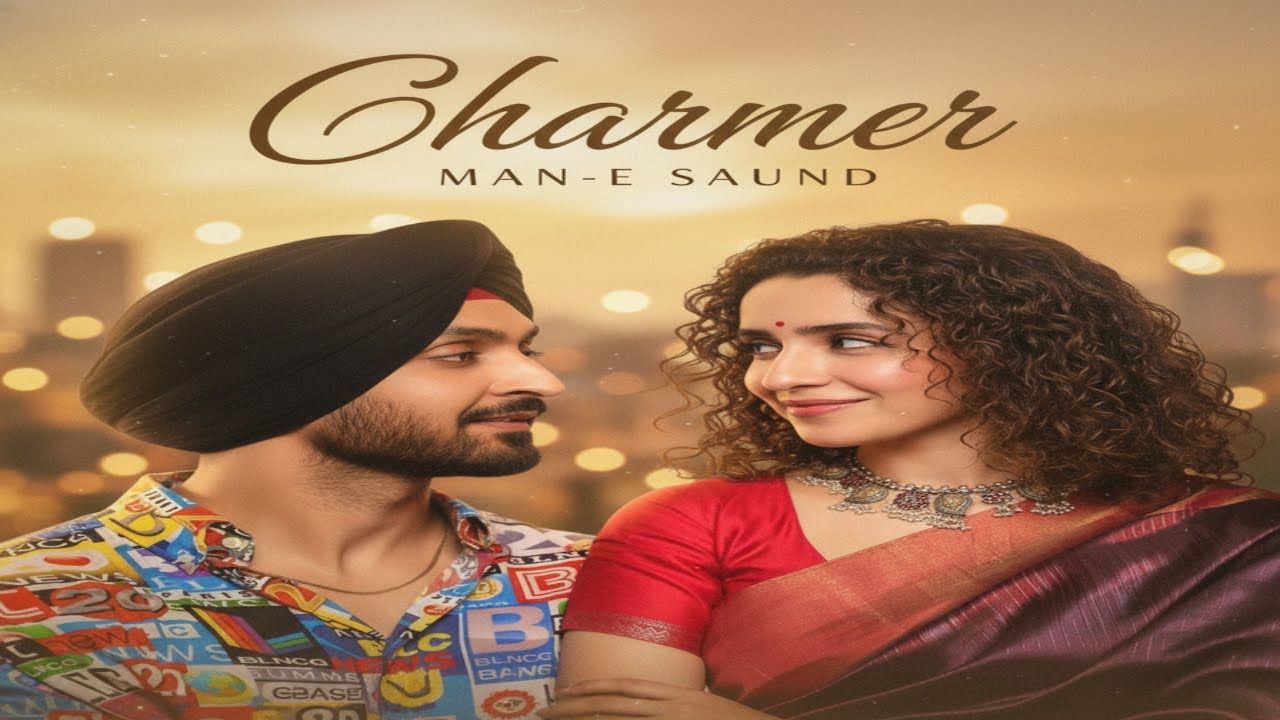 Diljit Dosanjh - CHARMER | Sanya Malhotra | Man-E Saund | Afro House 2025 😍🔥
