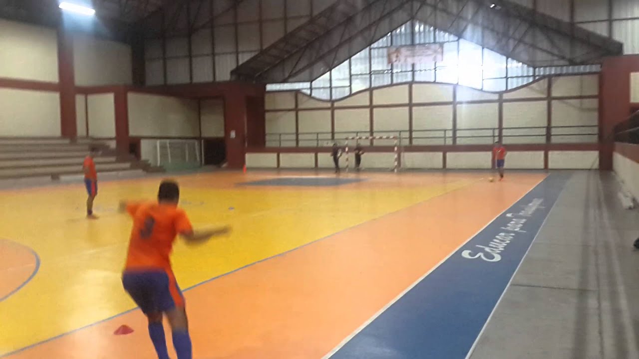 Entrenamiento futbol sala
