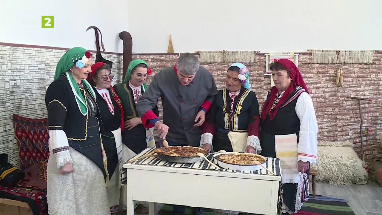 Оризник с кисело зеле и голделия с тиква от с. Логодаж, Край селската печка - 08.02.2026 по БНТ