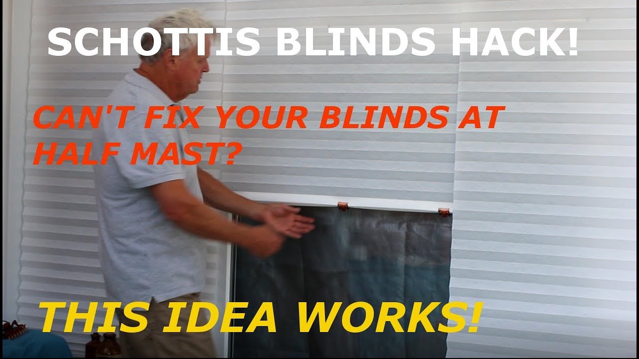 SCHOTTIS BLINDS FROM IKEA - HACK!