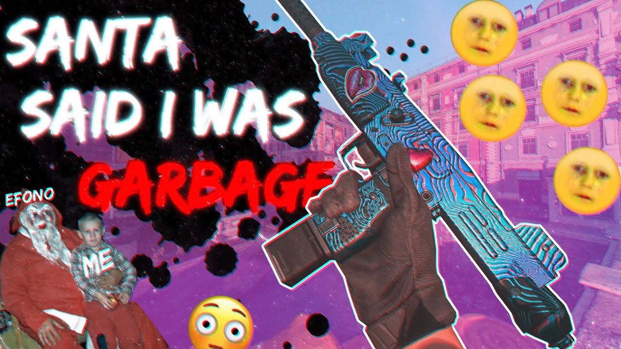 Santa said I was garbage 😢- Cod clips