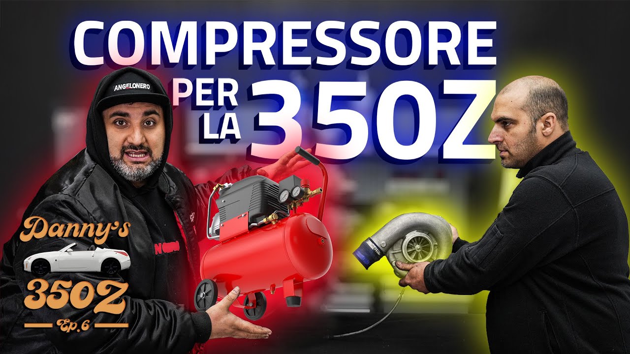 SOVRALIMENTIAMO LA 350Z DI DANNY LAZZARIN? COMPRESSORE O TURBO?