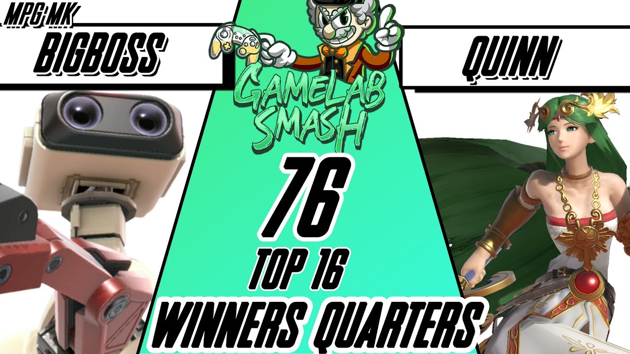 GameLab-Smash #76 Big Boss (Rob) Vs Quinn (Palutena)