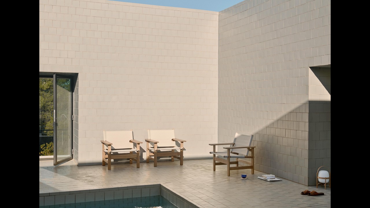 The Canvas Chair Outdoor by B&oslash;rge Mogensen | Fredericia Furniture