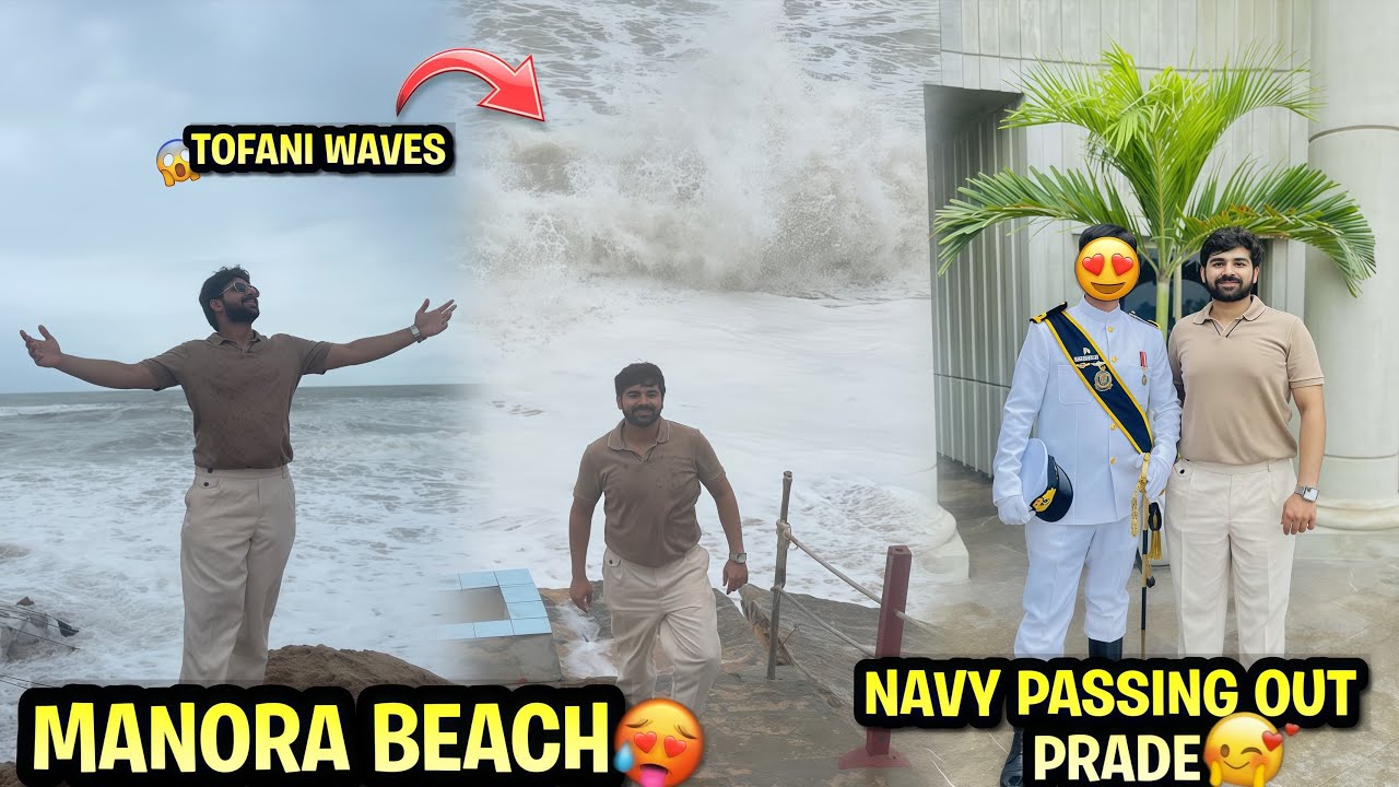 Passing out parade of Navy 2025 🇵🇰  | Manora Beach view 😍