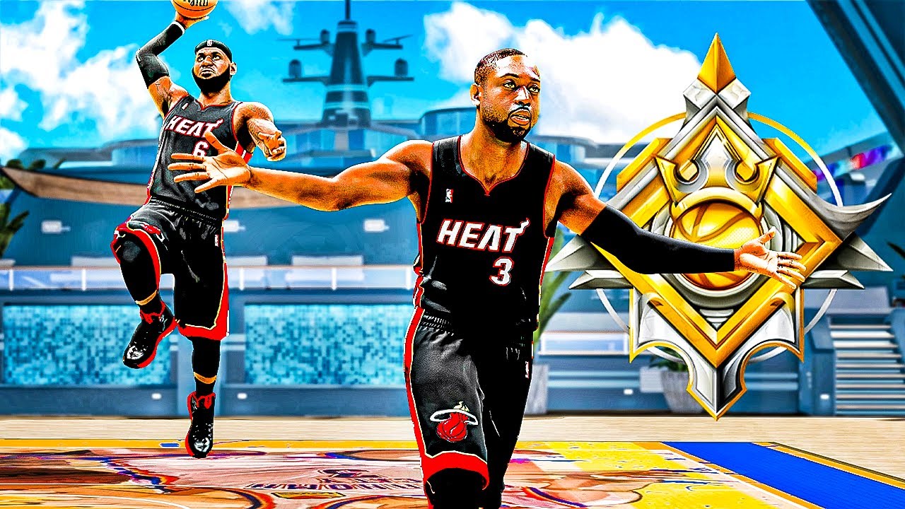 LEGENDS LEBRON JAMES and DWYANE WADE BUILDS TAKEOVER the PARK in NBA 2K23