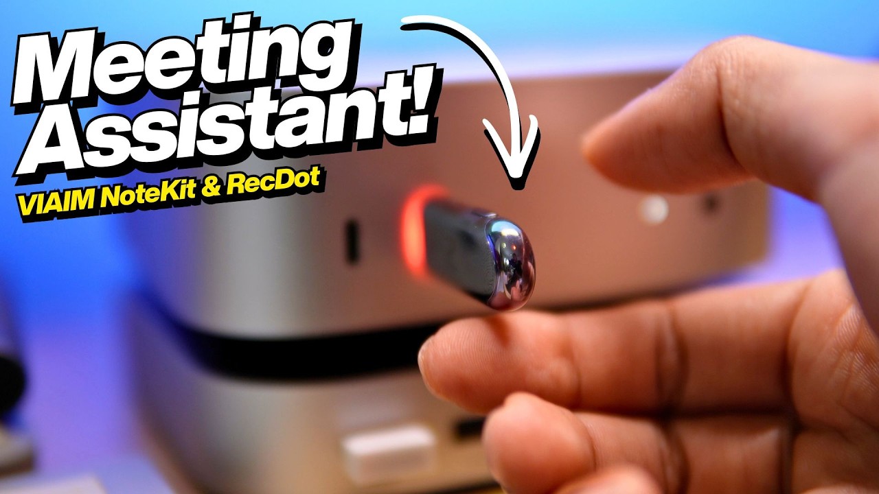 Aku Guna AI Untuk Rekod & Ringkaskan Meeting - Viaim RecDot + NoteKit