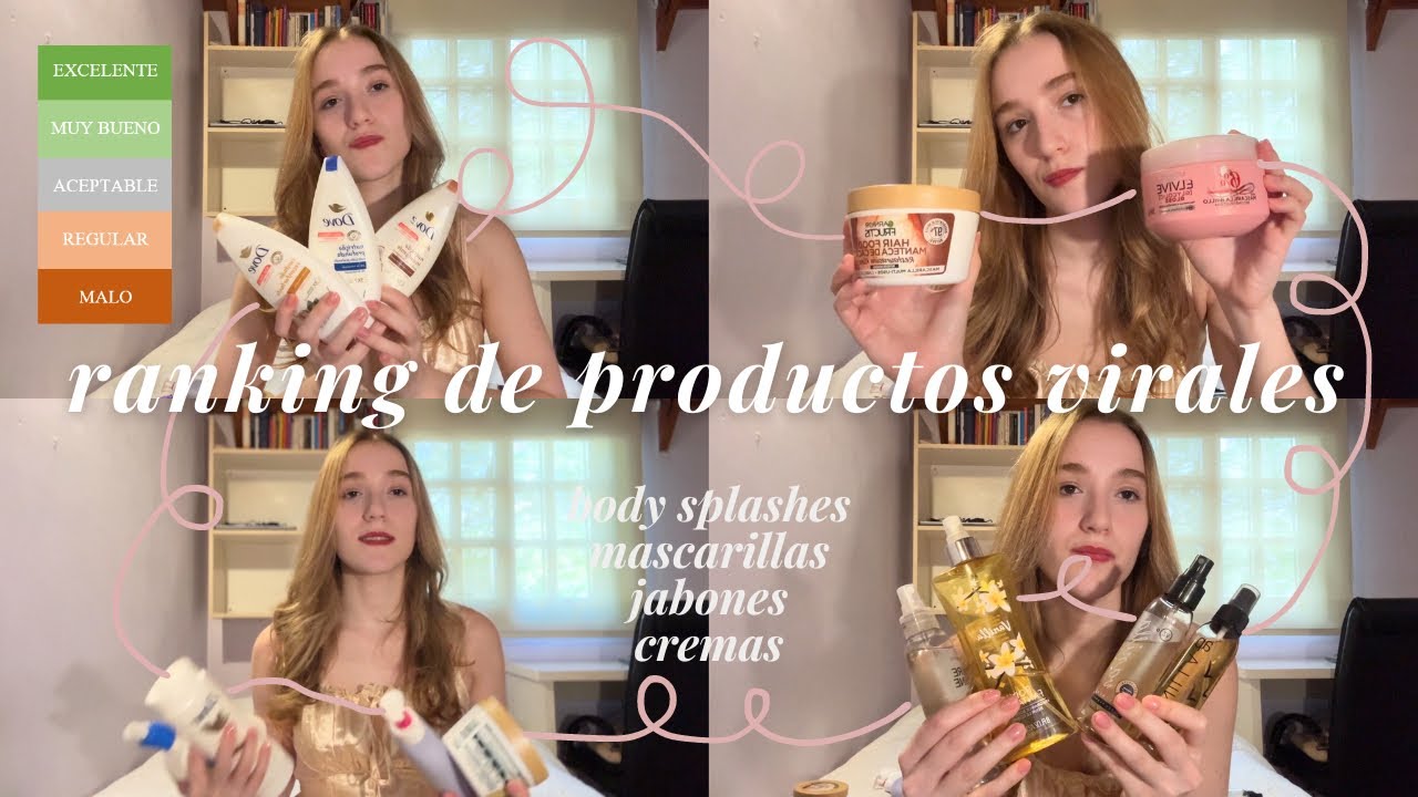 RANKING DE PRODUCTOS SELFCARE (top de cada categoría) ♡₊˚ 🦢₊✧