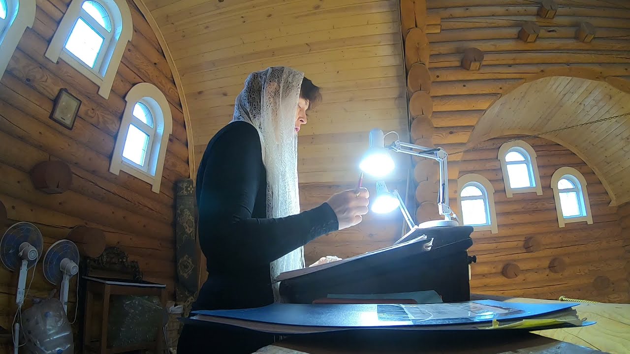 Одна на клиросе. Херувимская Богомолов