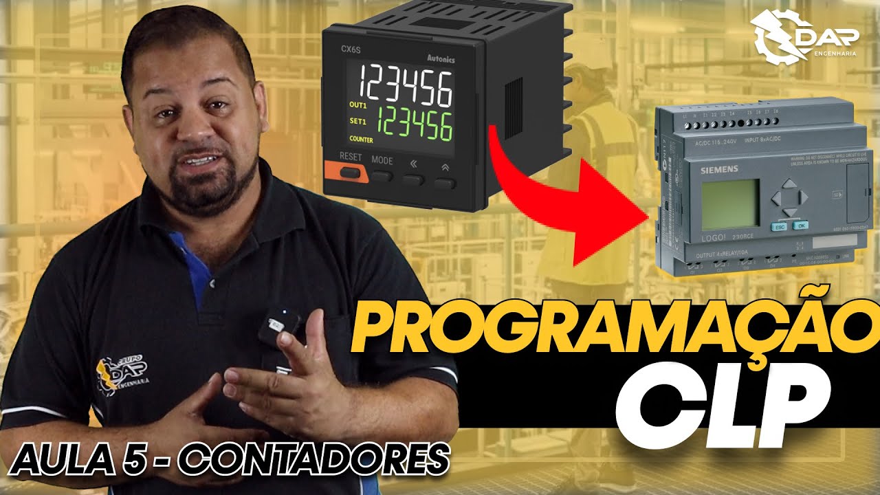 Como fazer um contador na Programação de PLC