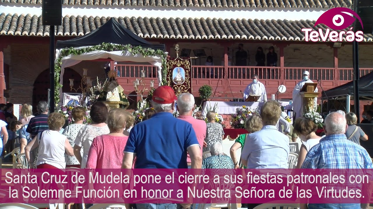 Santa Cruz de Mudela cierra las fiestas con la misa en honor a la Virgen de las Virtudes