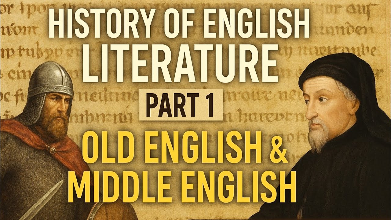 Old & Middle English Period in hindi | 9 minutes | Part 1 | History of English literature|