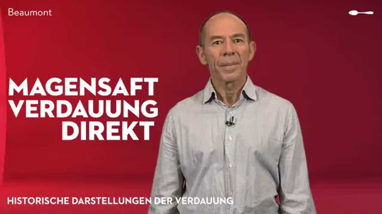 Das Verdauungssystem - 18. bis 20. Jahrhundert