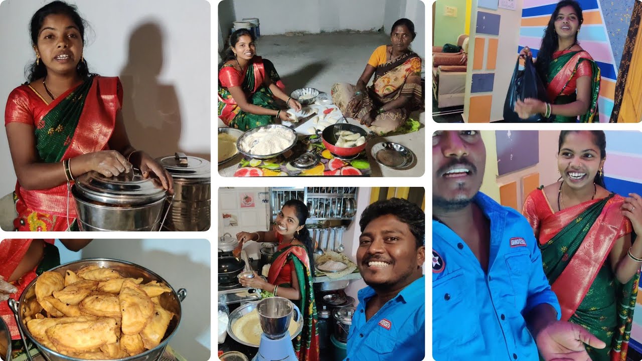 😀గ్లోరీ,విటోరి వాళ్ళు వస్తున్నారని ప్రమీల ఎన్ని రకాల sweetlu చేస్తుందో.!రాత్రి 12గంటల కు కాజ్జికాయలు