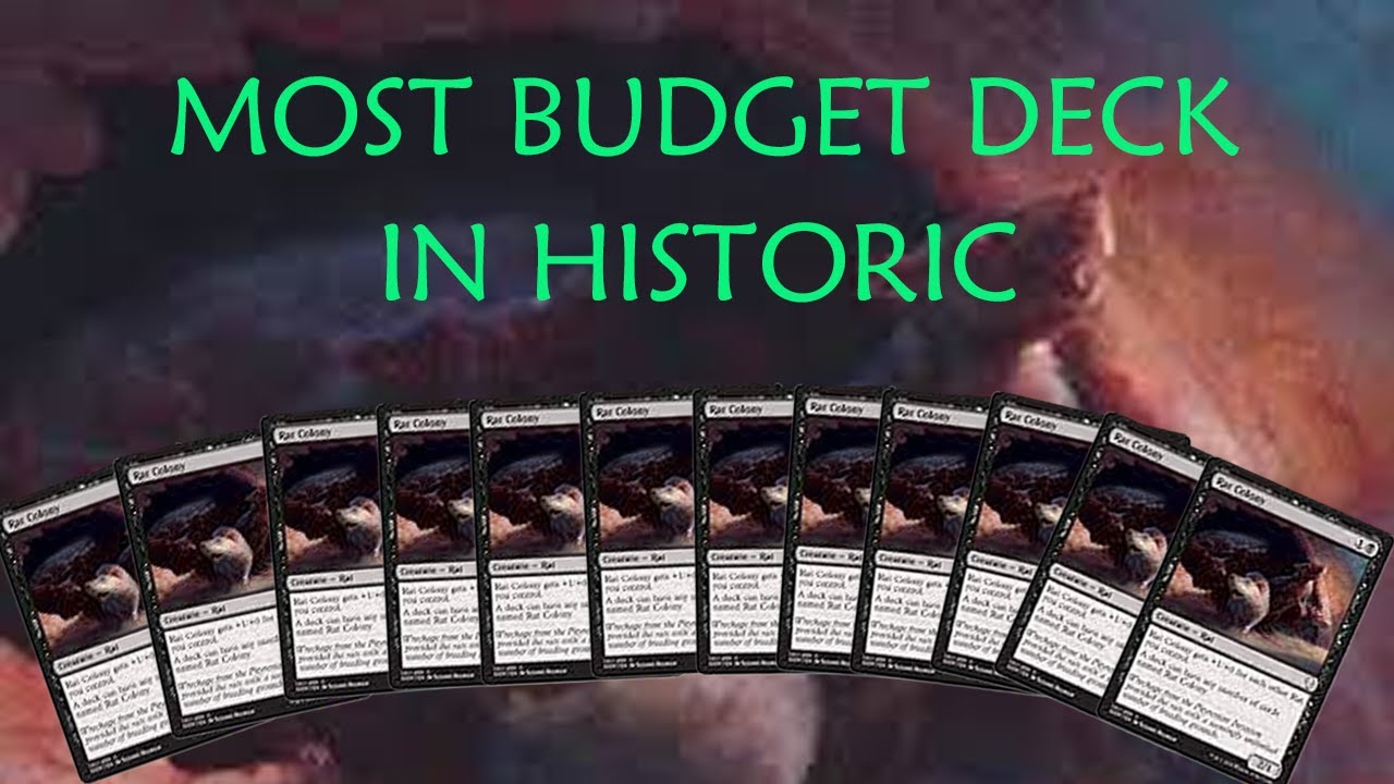 SWARM OF RATS TAKES ON MIDWEEK MAGIC | Most Budget friendly Historic Deck in Arena! | 4 wildcards!