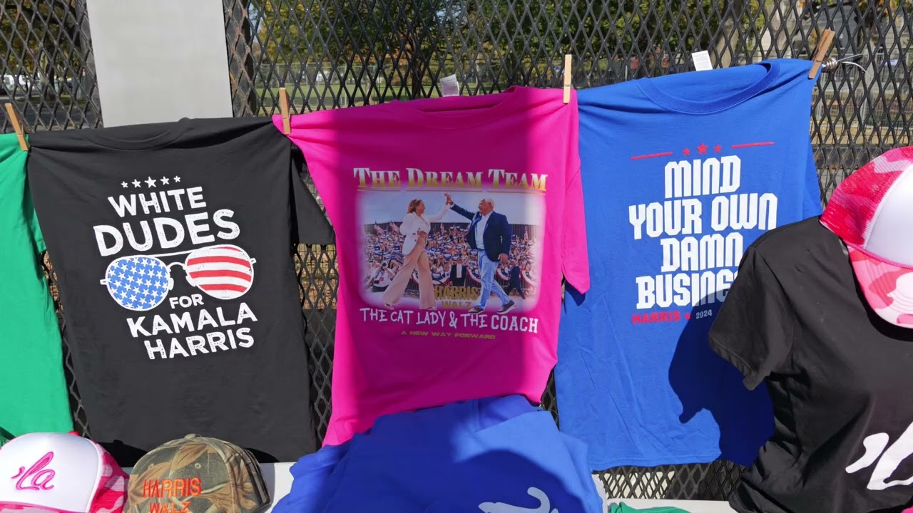 Democrats rally for Kamala Harris in Washington, DC, October 29, 2024