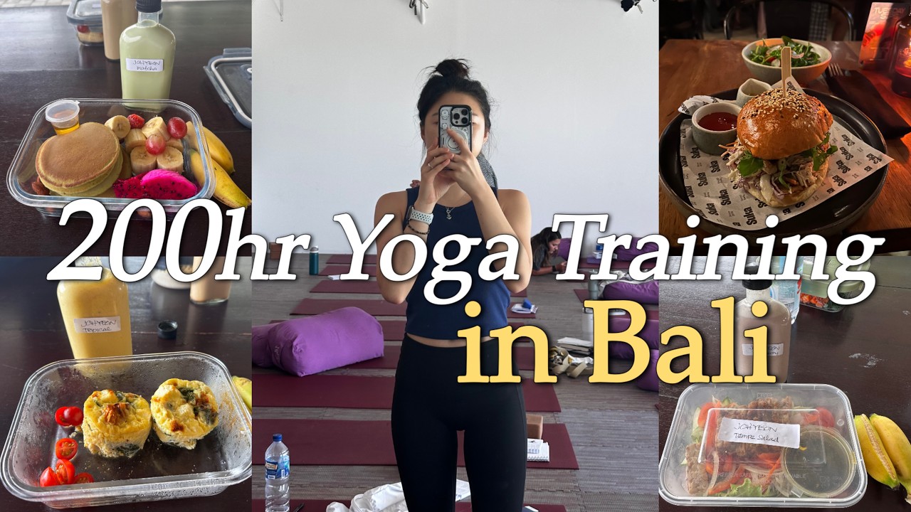 [ENG] 요가가 일상이 된 발리 | 요가수련의 끝자락 🦋 Final Days of RYT-200 Training🧘‍♀️