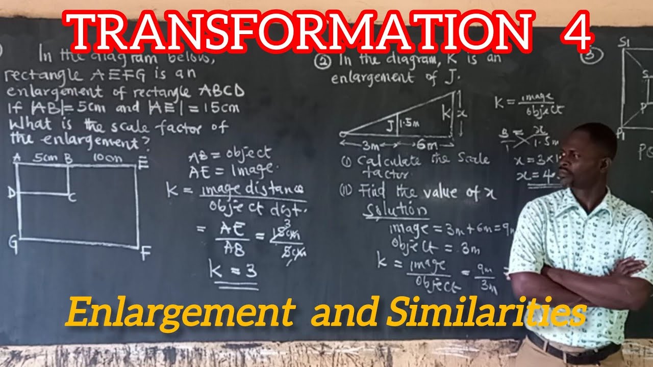 ENLARGEMENT AND SIMILARITIES  || TRANSFORMATIONS || Menalights tv