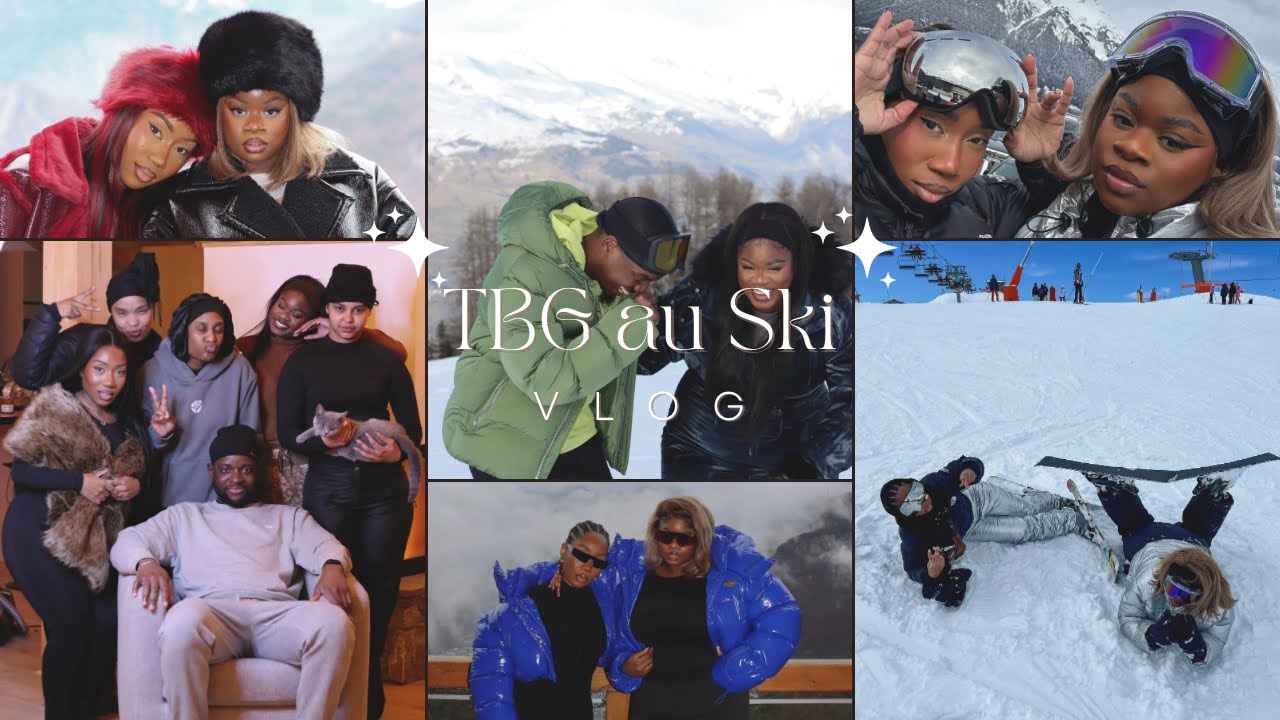 Notre première fois au ski 😭 #VLOG [Partie 1] | Farida & Ambre